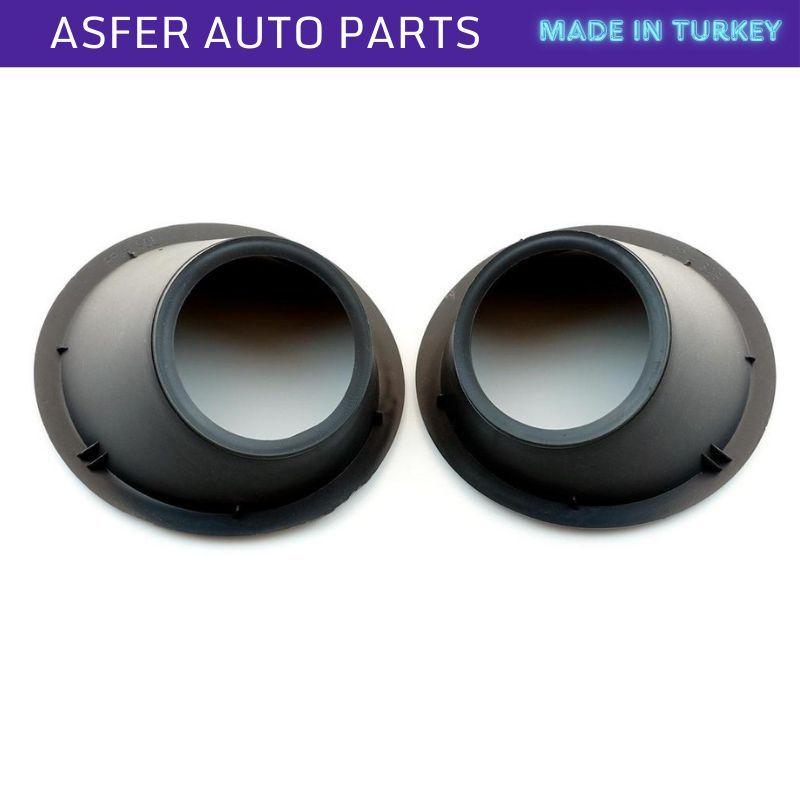 Рамка противотуманной фары Правая и Левая Набор из 2 штук Для Fiorino Nemo Bipper OEM 735462202 7452TJ 735462203 7452TK