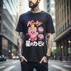 100% Cotton TOPS UNISEX TEES MENS WOMENS Kirby T-shirt Kirby Nintendo Retro Gaming Japan T Shirt Anime Shirt All Size 428