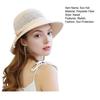 Summer Beach Cap Sun Hat for Woven Floppy Wide Brim Bucket