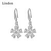 Lindon Copper Alloy Zircon Earrings Drop Earrings For Women Wedding Party Gifts