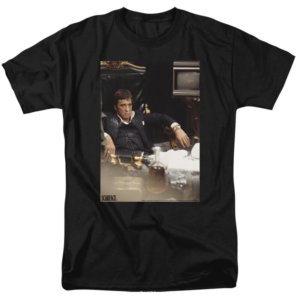 Футболка "Sit Back" из фильма "Лицо со шрамом" - унисекс, до 6XL