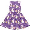 Children's Fashionable Comfortable Casual Sleeveless Easter Print Dress
