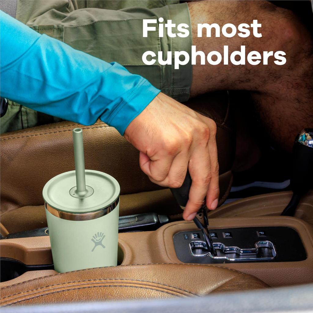 Стакан All Around с крышкой-соломинкой, 28 унций (828 мл) Нержавеющая сталь, Изолированная чашка с алоэ вера (Официальный японский продукт)