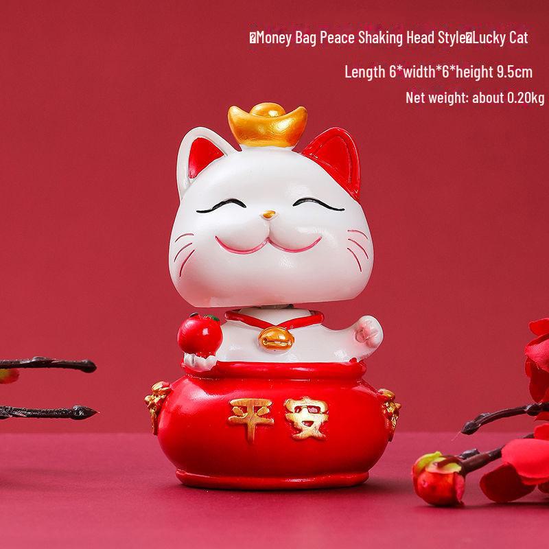 Креативная консоль Lucky Cat Car и украшение для дома