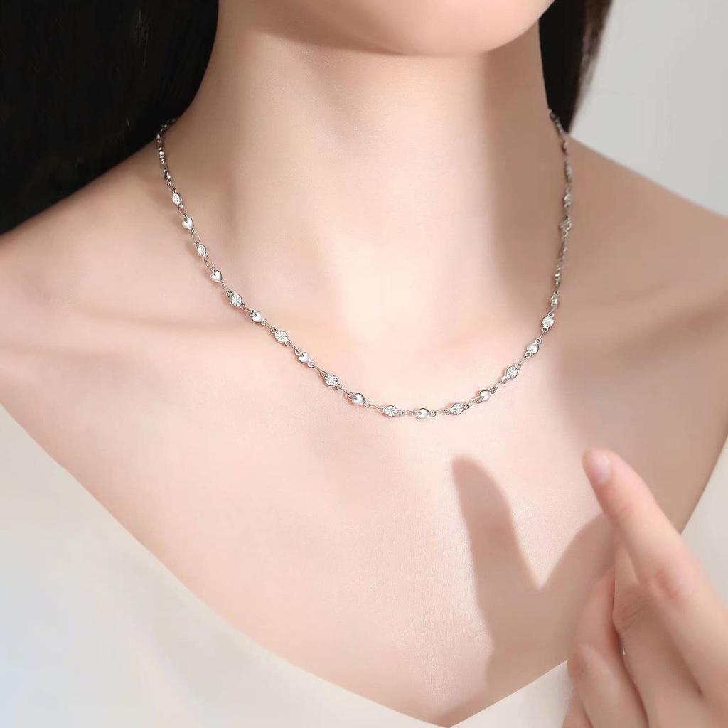 Магнитное ожерелье для японских последних хирургических нержавеющая сталь металл гипоаллергенный сердце магнитное [MAYA&CANA] женщины, прочный, дизайн, дизайн, цепь,