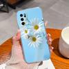 For Oppo A35 A58 A17 A15 A15S A16 A16S A17K Phone Cover Pretty Flower Pattern Soft Clear Silicone Shockproof Protective Ultra Thin Case For Oppo Shell