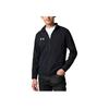 Under Armour Спортивная серия Женская тренировочная куртка с логотипом и принтом для активного отдыха Повседневная спортивная куртка на молнии Куртки унисекс Черная 24500402-001
