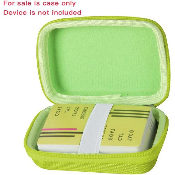 Travel Case for Taco Cat Goat Cheese Pizza - Not Including Cards (Green)