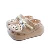 Crocs Kiss Eternal Mark EVA Сладкие и Милые Декоративные Туфли с Отверстиями и Пряжкой Унисекс Розовые
