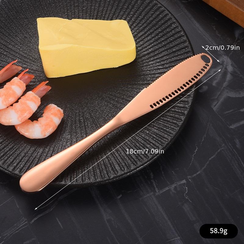 1 шт. Нержавеющая сталь нож для масла с отверстием, нож для сыра, сыра, хлеба, джема, лопатка, нож для масла