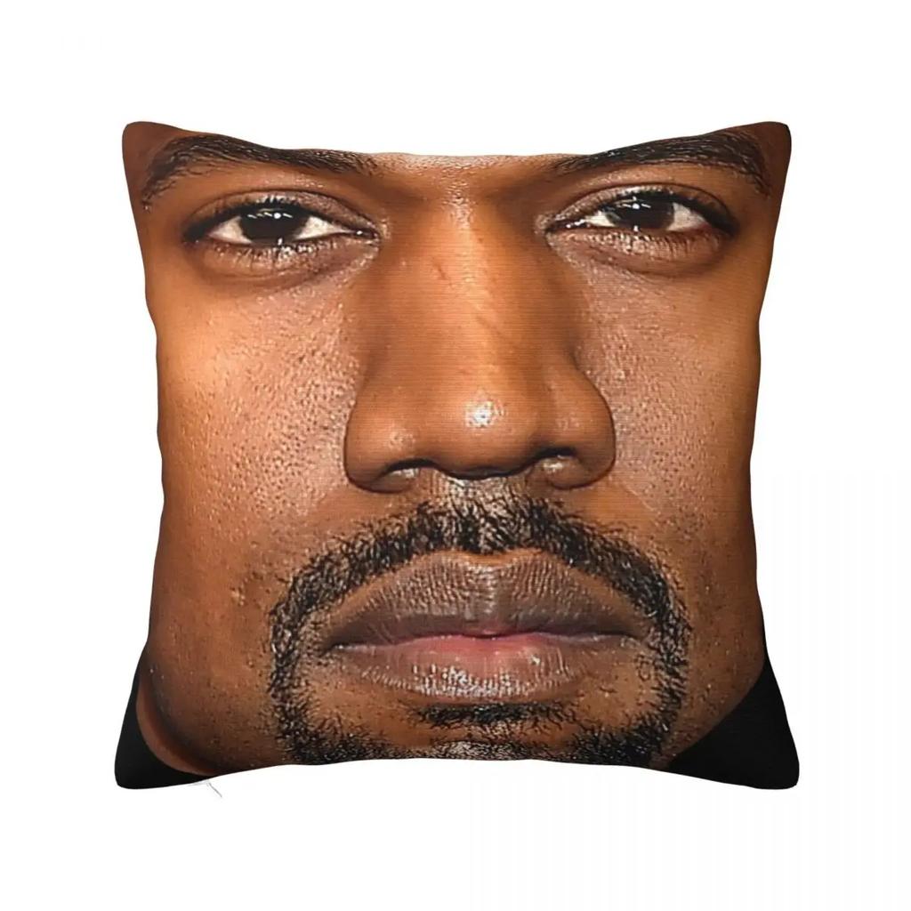 Kanye West Meme Pillow Cases Cushion Cover Awesome Polyester Decorative Pillowcover for Sofa 40x40cm