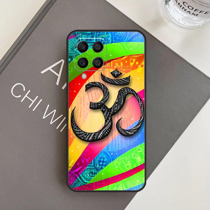Чехол-символ Аум Ом для Samsung Galaxy M16 M36 M56 M33 M53 M13 M12 M32 M52 M20 M15 M55 M31 M14 M35 M34 M54