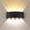 Modern Bright Staircase & Corridor Wall Lamp - Up/Down Light for Indoors & Outdoors