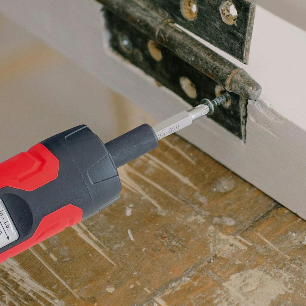 Socpuro Preset Torque Nm Set of Driver Torque Overtorque Wrench, 6.35mm Drive, 1-7 (0-65 In.lbs), 20-Piece Bits, Setting, Prevention, Auto-Lock