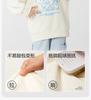 Left West Children's Clothing Girls' Polo Collar Hoodie 2026 Girls' Sweet College Style Children's Milk Cotton Pullover