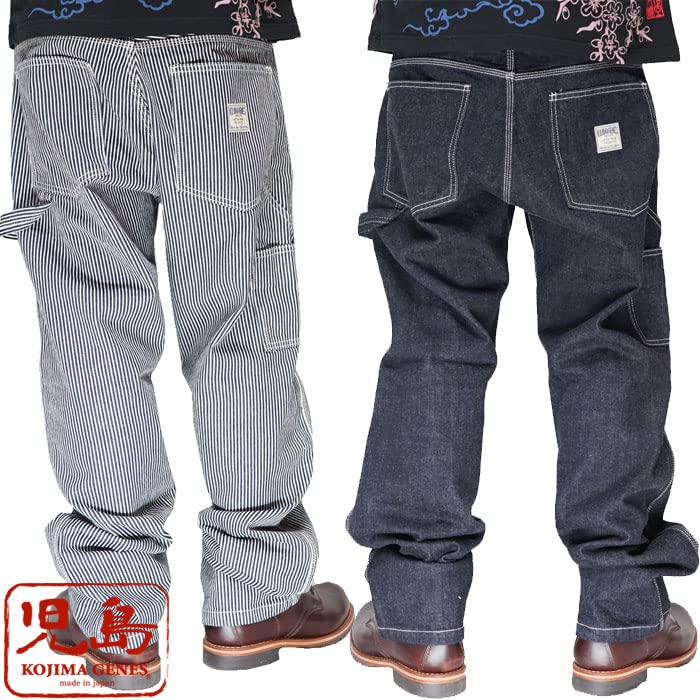 Kojima Jeans KOJIMA GENES Basic Painter Made In Pants, Japan, Men's, One-Wash, RNB-1200, Indigo-30
