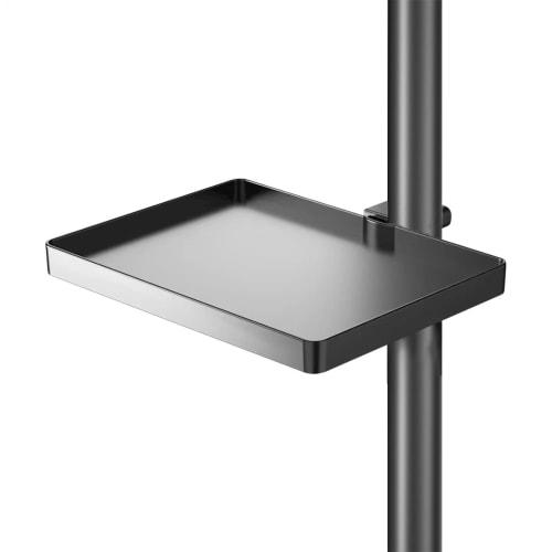 Microphone Stand Tray Mount, Mic Stand Tray Shelf | Adjustable Microphone Stand Accessory - Mic Stand Tray Clamp Mic Stand Attachment for Live Streami
