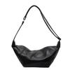 Fashion large-capacity dumpling bag 2026 new casual versatile wide shoulder strap messenger bag women's style