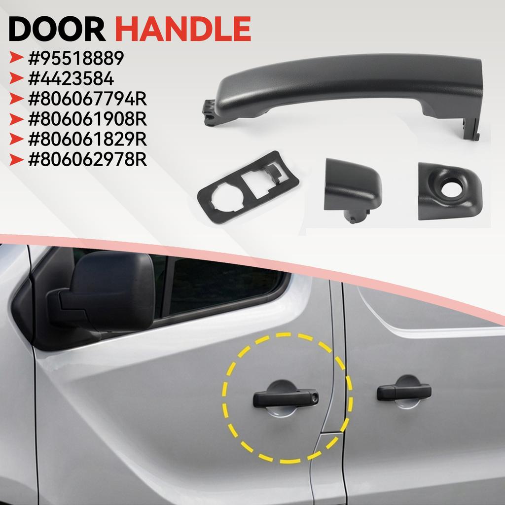 For Vauxhall Vivaro B Trafic III 15-19 Vauxhall/Opel Vivaro B Fiat Talento Nissan NV300 Rear Back Door Handle Outer Kit 95518889