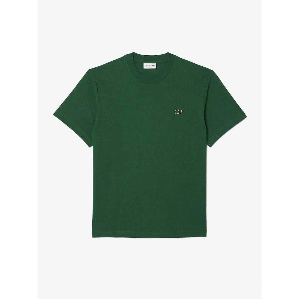 Lacoste Мужская классическая футболка с круглым вырезом TH7318 54g 132 q2nTH7318 54g132