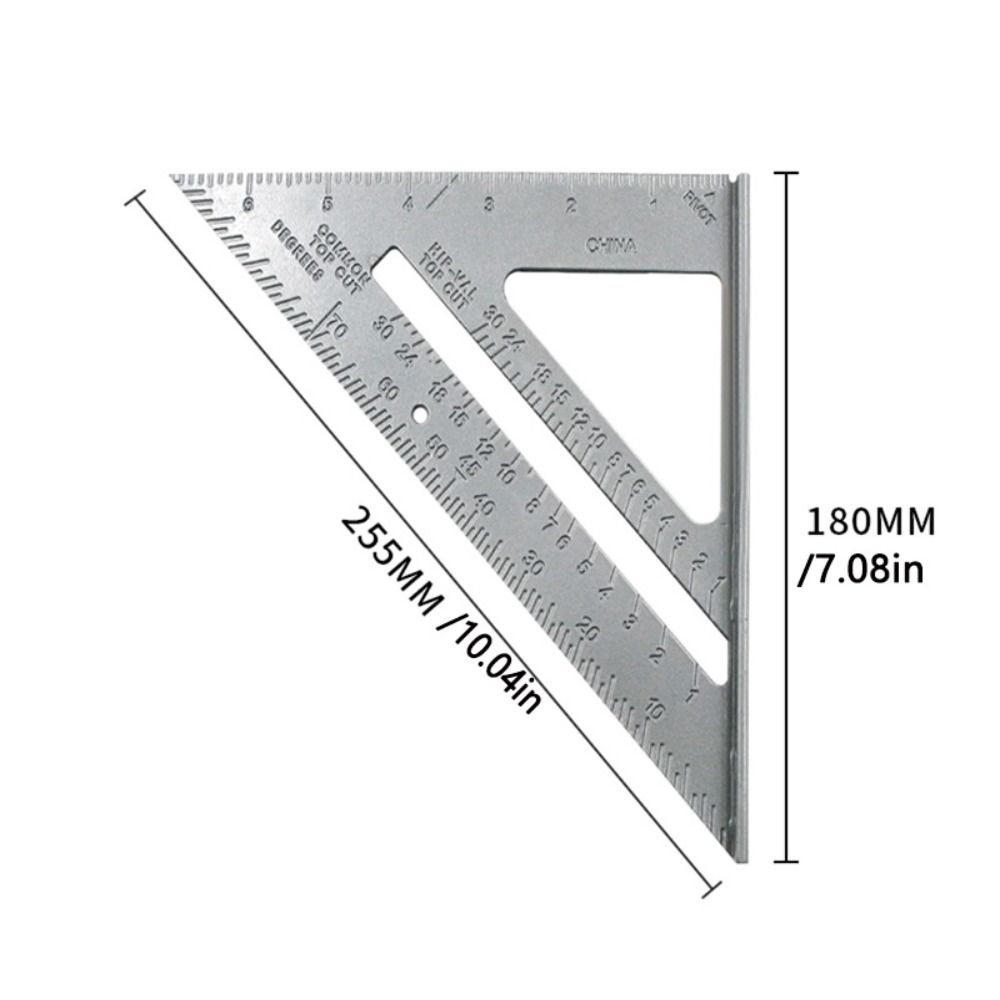 Угловые датчики Деревообработка Квадратная линейка Угловой транспортир Правило угла 90 градусов Правило треугольника