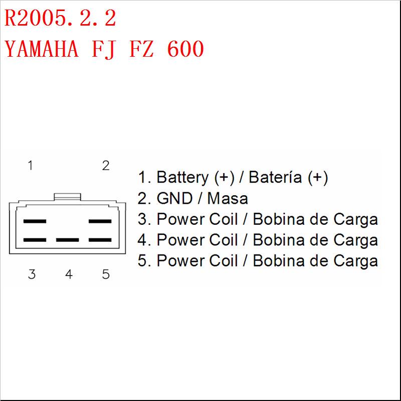«2005.2.2 Совместимо с Yamaha FJ, FZ 600, FZS 600 Fazer, SR 500, SP.»