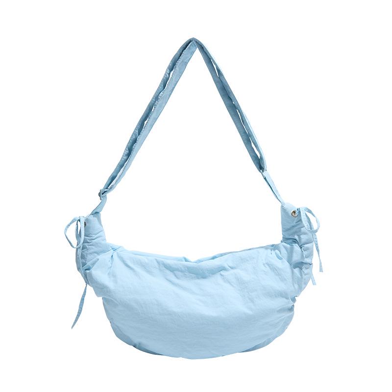 2025 New Fashion Pleated Dumpling Bag: Versatile, Casual Large Capacity Shoulder & Crossbody Bag