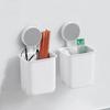 Портативный настенный держатель для зубных щеток, водонепроницаемый держатель для зубной пасты, полка для хранения в ванной комнате без сверла, органайзер
