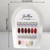 Premium Acrylic Nail Color Plate Magnet Nail Tips Display Board Comparison Color Card With Number Stickers For Nail Salon