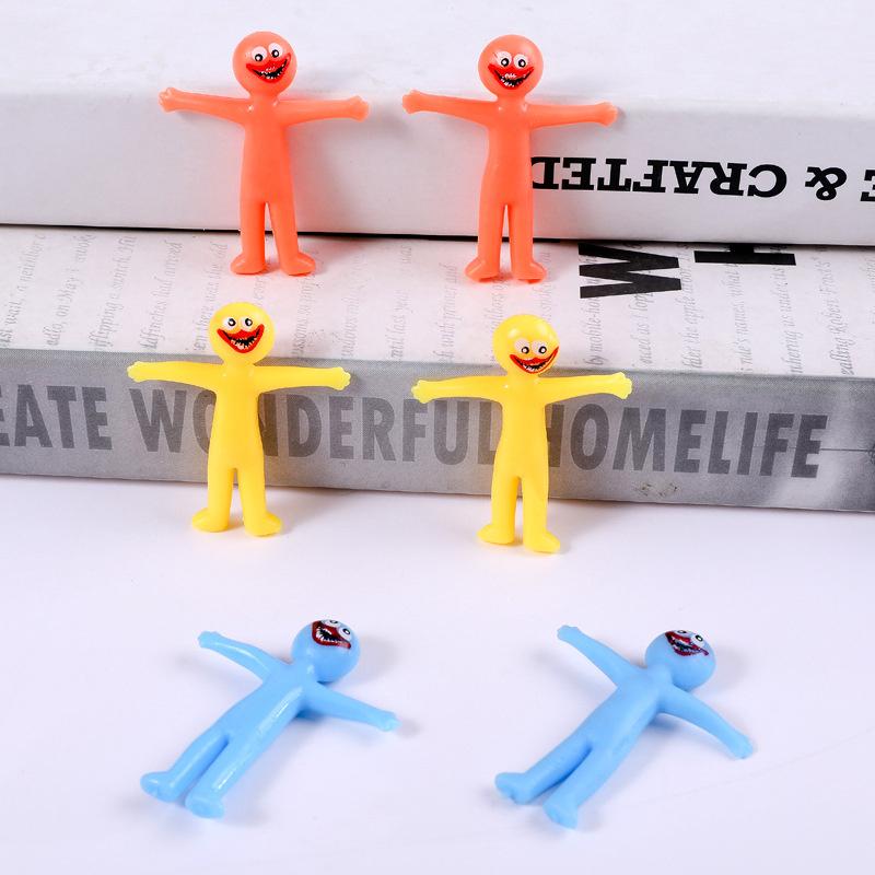 12 шт. Новая уникальная игрушка TPR Мягкая резина Щипок Тянуть Декомпрессия Игрушка-ракета Детский досуг Веселая забавная игрушка Подарки на день рождения