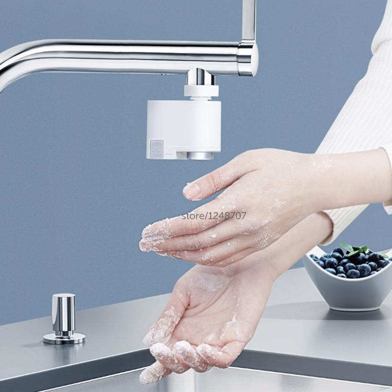 Оригинальный автоматический кран для экономии воды Xiaomi ZaJia, умный кран с датчиком, инфракрасное устройство для энергосбережения воды, кухонный кран с насадкой