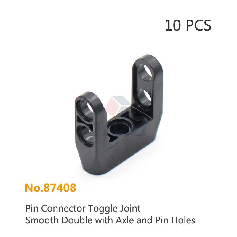 Нетоксичное Техническое Кольцо для Вождения Универсальный Карданный Вал Ось и Штифтовое Соединение с Отверстиями Блоки Moc Высокотехнологичные Строительные Кирпичики Игрушка Запасные Части