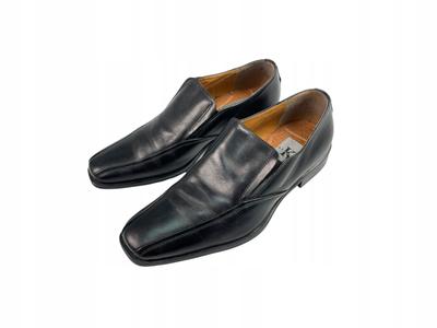 Черные элегантные мужские полуботинки K Studio 40 - Б/У