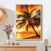 5D DIY Diamond Painting Sunset Scenery Rhinestone Picture Cross Stitch Kit Full Diamond Embroidery Gift Mosaic Home Decoration