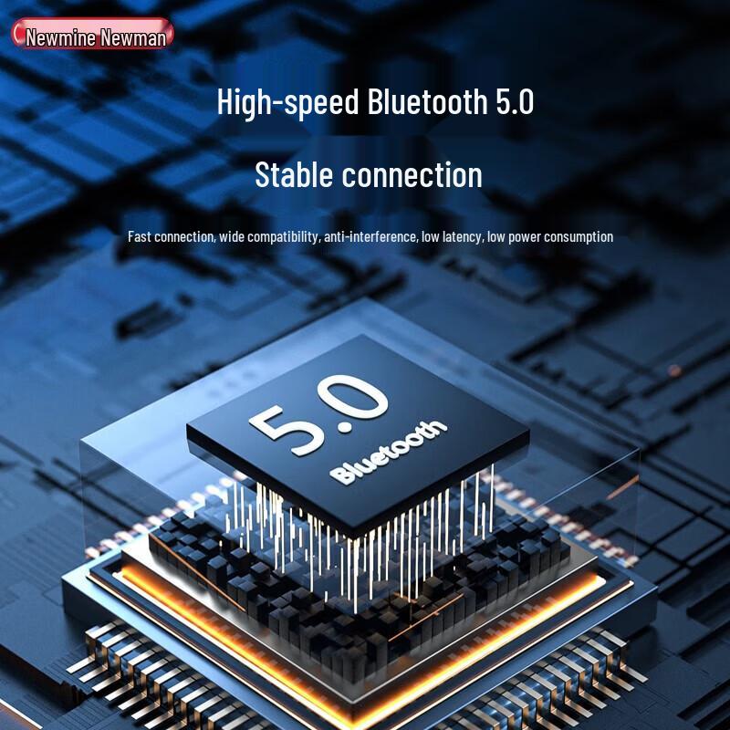 Портативная Bluetooth-колонка Newmine BT31, штекер CN (адаптер в комплекте)
