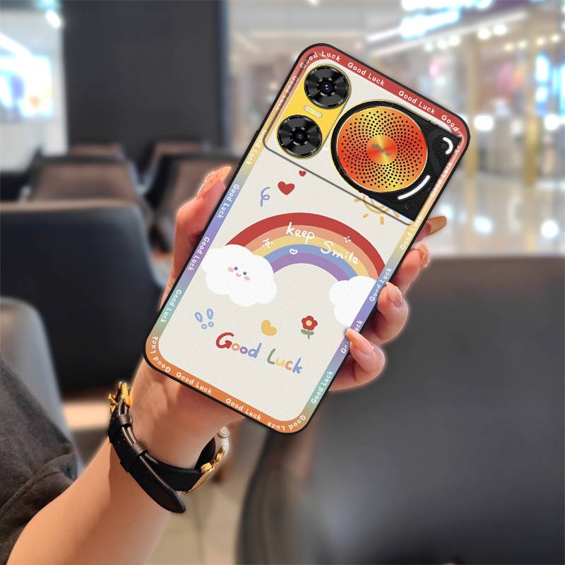 Силиконовый чехол для телефона ZTE Nubia Music2 противоударный мультяшный полный чехол прочный антипылевой ТПУ модный дизайн милый
