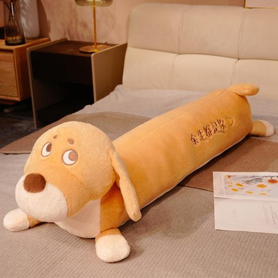 Soft Dachshund Plush Pillow Long Floppy Dachshund Dog Stuffed Animal Funny Dog Cushion for Cuddling Cute Bed Sofa Decor Gift