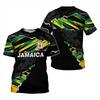 Дизайн Ямайка футболка мужская горячая распродажа летние футболки с круглым вырезом детские свободные футболки с короткими рукавами топы спортивные футболки для фитнеса