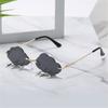 Funny Party Disco 90s Sun Glasses Rimless Sunglasses Sunglasses designed for ladies Clouds Lightning Sunglasses