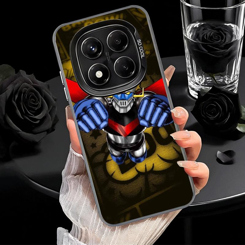 M-Mazinger Z Аниме Ударопрочный Чехол для Телефона для Xiaomi Redmi Note 15 14 13 12 Pro Plus 11 11S 11T 5G Чехол Противоударный Fundas