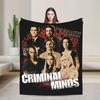 Criminal Minds I Love Spencer Reid Hearts Blankets TV Show Fleece Awesome Soft Throw Blankets Bedding Lounge All Season Travel