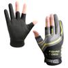 Summer Cycling Gloves Men Three Finger Cut Gloves for Fishing Fishing Sun Protection Male Anti-Slip Drive Breathable Thin Gloves