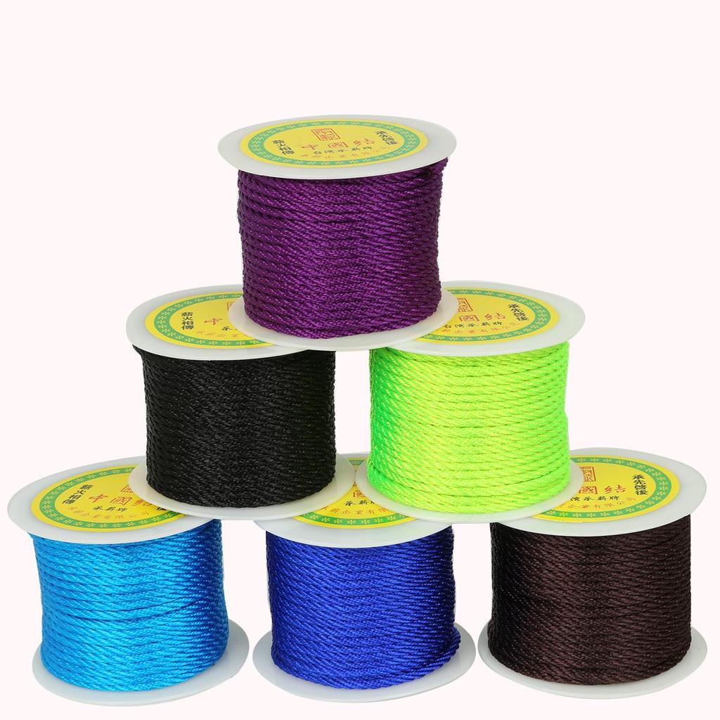 44Meter Yingluo Line Silk Thread Knot Beading Bracelet Necklace Braided DIY Jewelry