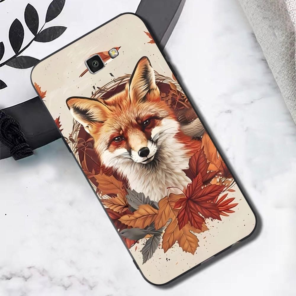 Листья падают Лиса Тыква Хэллоуин Чехол для телефона Для Samsung S 9 10 20 21 22 23 30 23 24 plus lite Ultra FE S10lite Fundas
