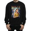 Disney Mens Beauty And The Beast Belle Montage Sweatshirt