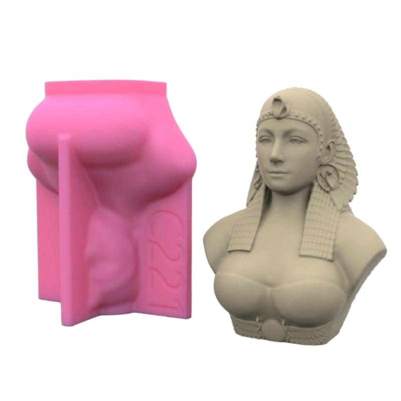 Форма для египетской богини, сделай сам, западная фигура, форма для статуи, эпоксидная форма, ручная работа, формы для свечей, воска, мыла для украшений