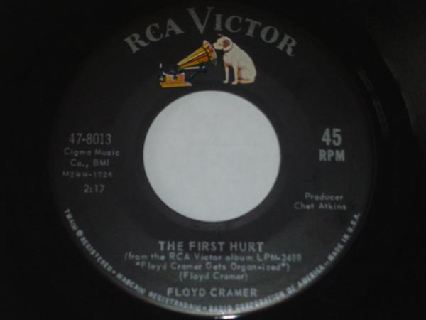 7-дюймовая пластинка FLOYD CRAMER - The First Hurt / Lovesick Blues 478013 Rca Victor 1962 США Поп Б/У