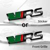 1pc Car Emblem VRS  Logo Sticker For Octavia 2 3 Kamiq Kodiaq Karoq RS Superb Fabia Rapid Favorit VRS Emblem Badge Accessories