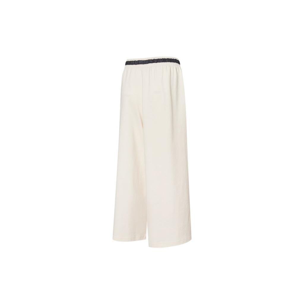Puma Elevate Culottes Breathable Wide-Leg Pants Women Bottoms Off-White 532613-75