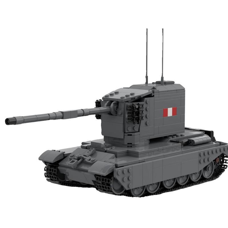 Конструктор MOC FV4005 Истребитель танков | 931 деталь | Военный набор кубиков | Коллекционная модель для взрослых и подростков | Подарок на тему военной истории